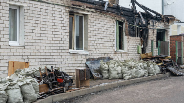 Professional Soot Cleanup technician working in Georgetown, TX